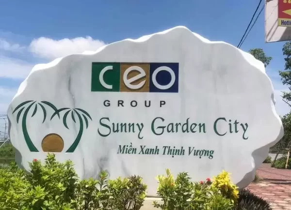 Biển Hiệu Đá Tự Nhiên Sunny Garden City