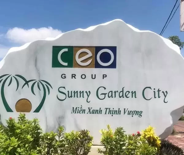 Biển Hiệu Đá Tự Nhiên Sunny Garden City