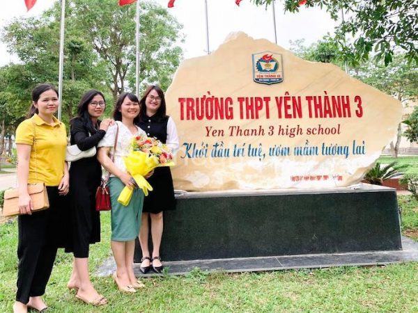 Biển Hiệu Đá Tự Nhiên Trường THPT Yên Thành 3 – Nghệ An