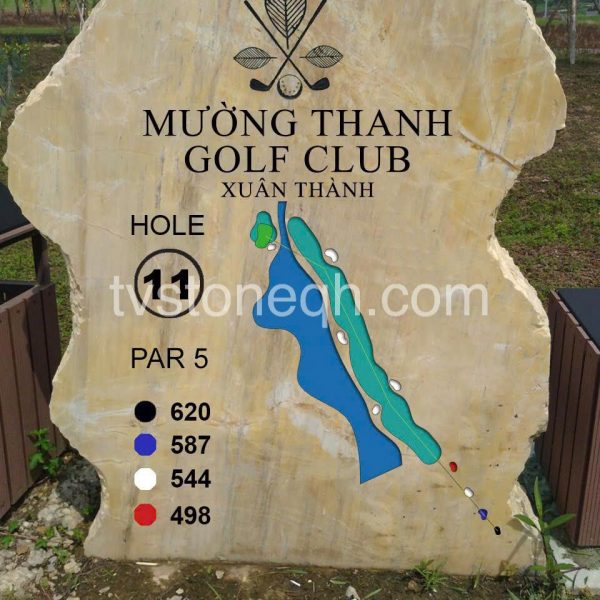 Biển Hiệu Đá Tự Nhiên Mường Thanh Golf Club