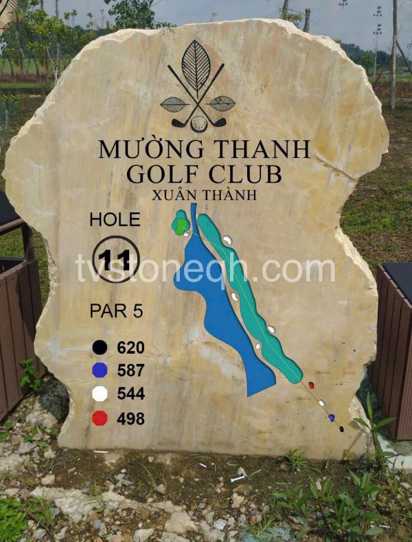 Biển Hiệu Đá Tự Nhiên Mường Thanh Golf Club