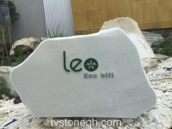 Biển Hiệu Đá Tự Nhiên Leo EcoHill